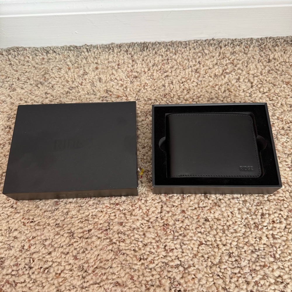 Ridge Black Wallet